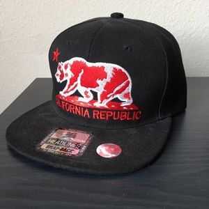 (NEW) California Headlines Snapback (Adjustable)